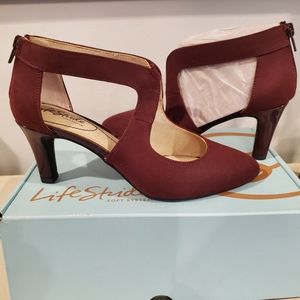 LifeStride Giovanna Pinot Noir Bootie - Size 7 NIB